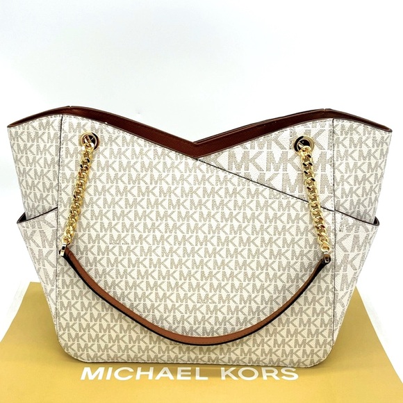 EUC! Michael Kors Jet Set Travel Large Handbag/Purse - Picture 3 of 6